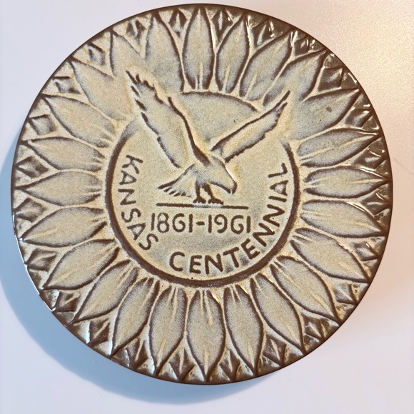 Frankoma Other - 1961 Kansas State Centennial Trivet